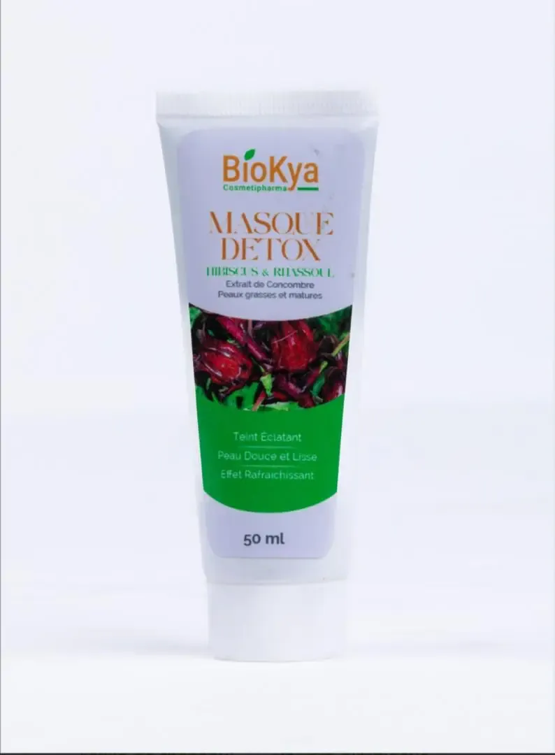 Masque Detox Rhassoul et Hibiscus