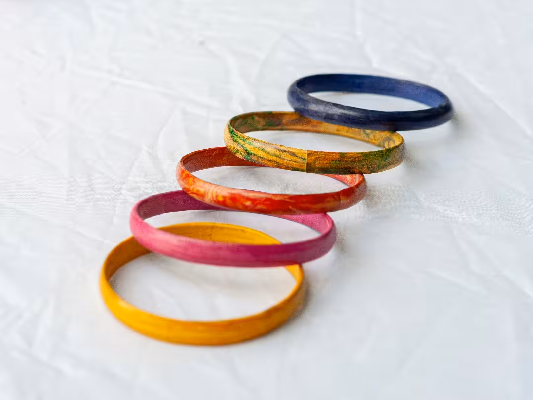 Bracelet en Resine Colore