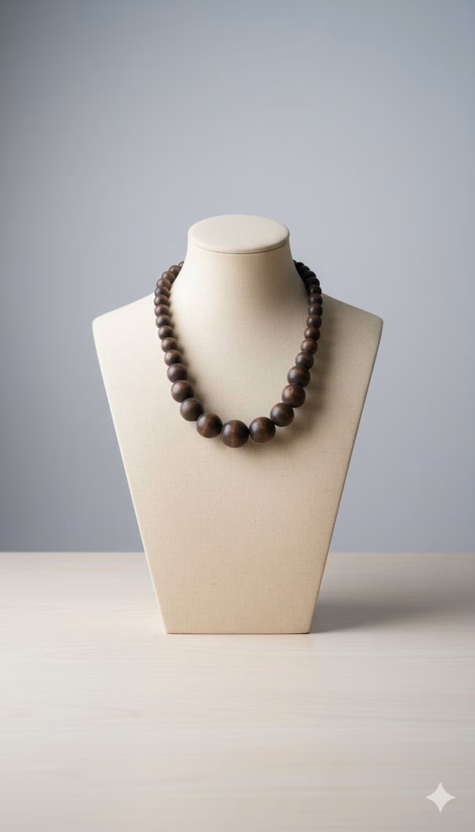 Collier en Bois Artisanal