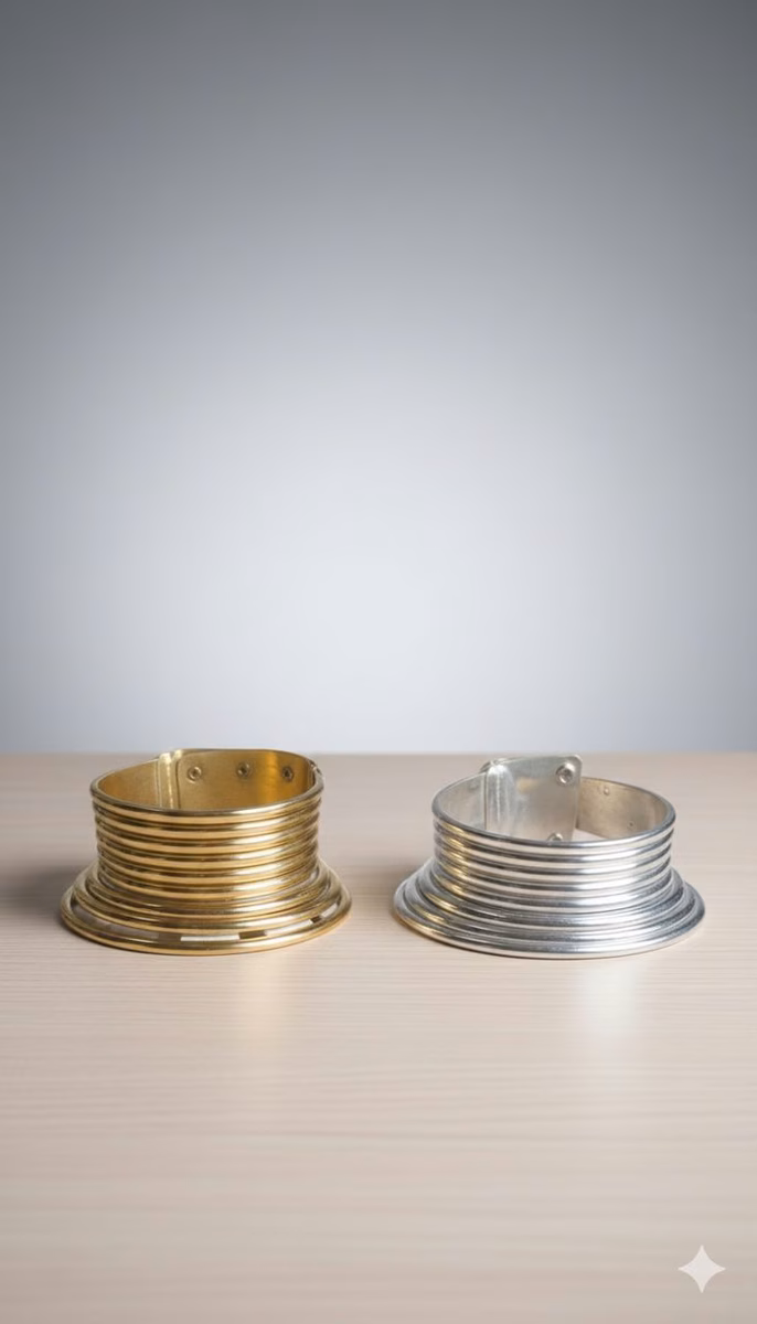 collier metal elegant