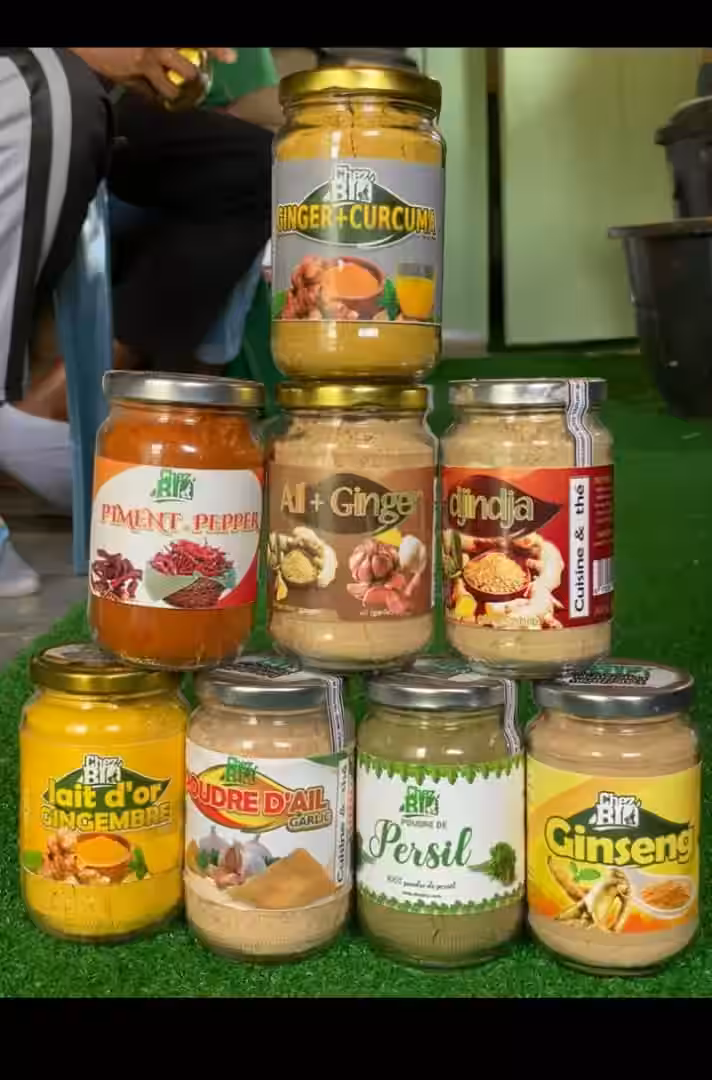 Épices Poudres Bio