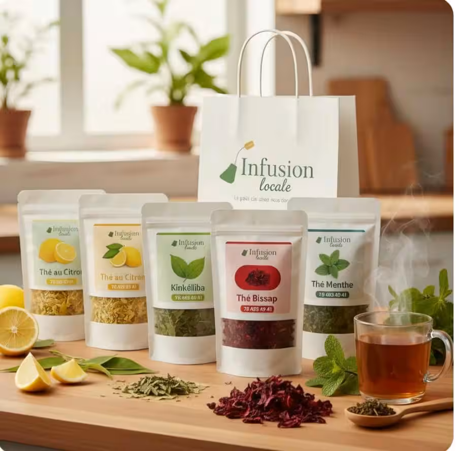Pack Decouverte Infusion Locale 5 Teas
