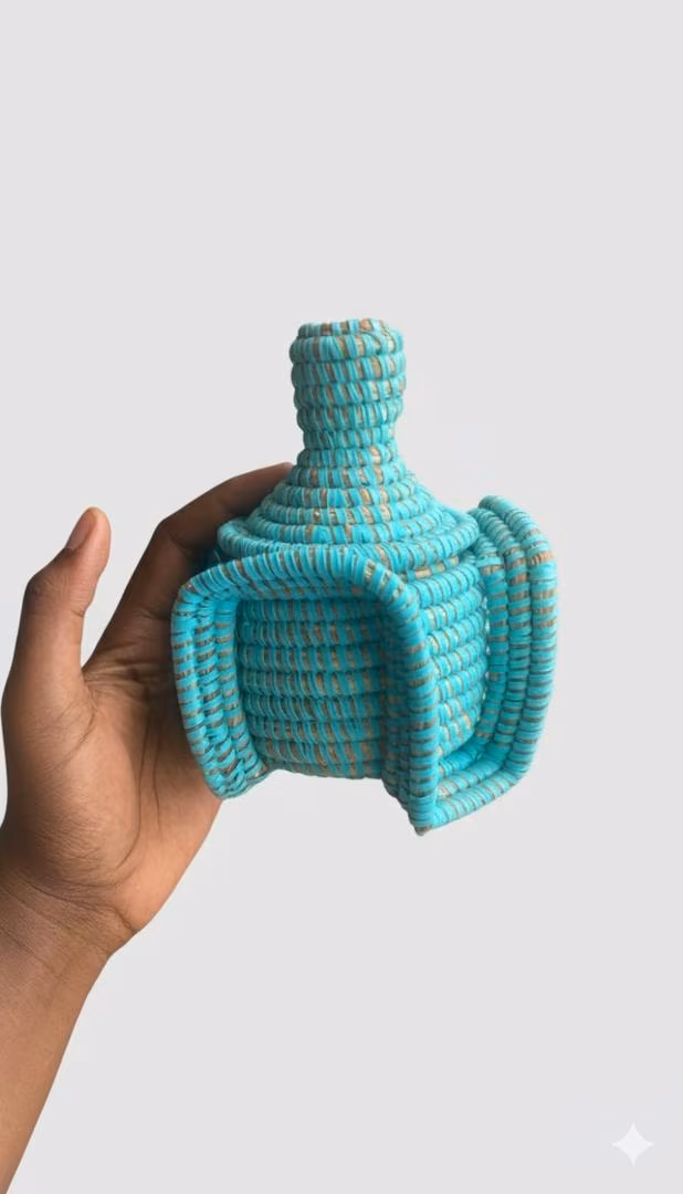 Petit Panier en Paille Ronier